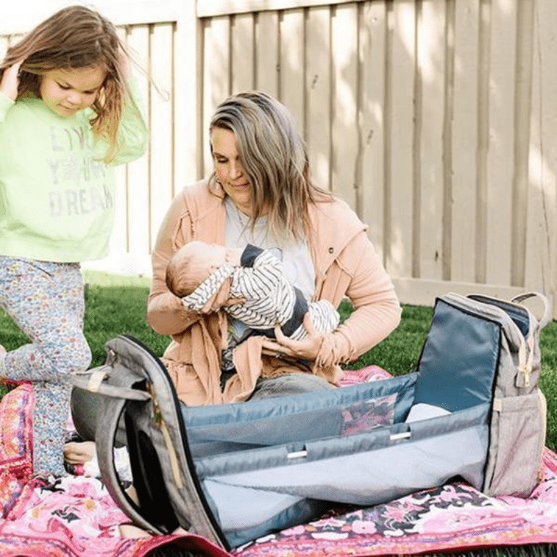 2 in 1 Multifunctional Diaper Bag