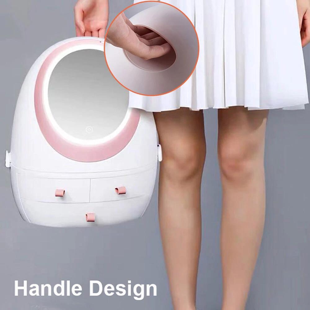 LED Makeup Cosmetic Organizer