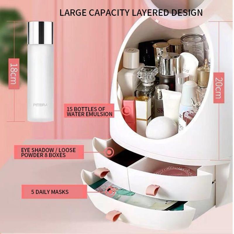 LED Makeup Cosmetic Organizer