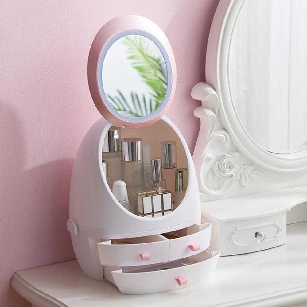 LED Makeup Cosmetic Organizer